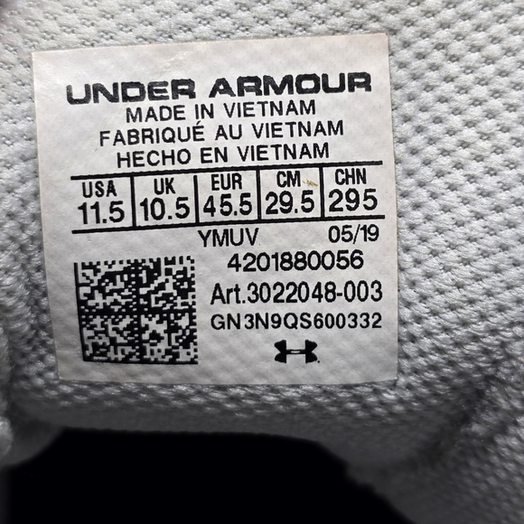 Under Armour Men\'s Curry 3Zer0 3 Black Basketball Shoes 3022048-003 Size 11.5 main image 8
